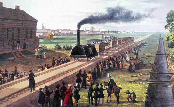 Первая российская железная дорога